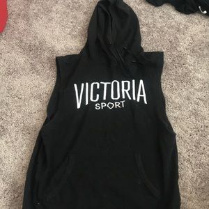 Victoria’s sport tank top hoodie size M